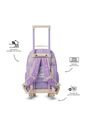 Maleta Para Niña Con Ruedas Kacty Mediano Morado de Totto