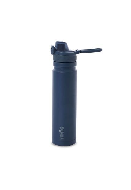 Termo Para Agua Con Tapa Intercambiable Flux 750 Ml Azul