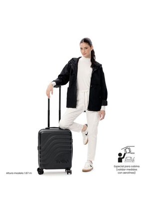 Maleta De Cabina 360 Bazy+ 2.0 10 Kilos Negra