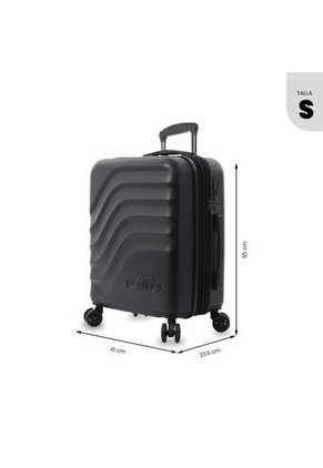 Maleta De Cabina 360 Bazy+ 2.0 10 Kilos Negra