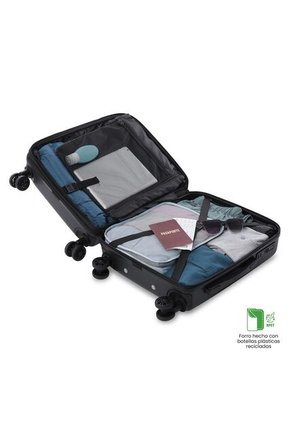 Maleta De Cabina 360 Bazy+ 2.0 10 Kilos Negra