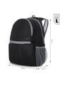 Morral De Viaje Plegable Noka 20 Grande Negro de Totto
