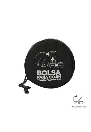Funda De Almohada De Viaje Lugga Negro