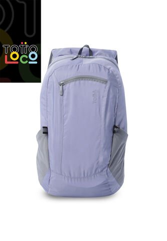 Morral De Viaje Plegable Troker 15 Mediano Morado Totto
