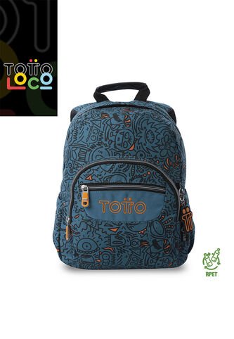Morral Juvenil Tempera Pequeño Azul Totto