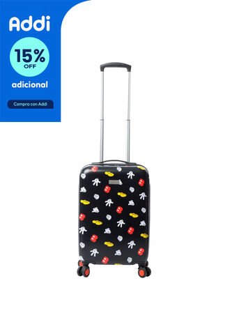 Maleta De Viaje 360 Mickey Iconic Color Negro Totto