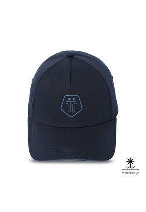 Gorra Beisbolera Totto Plus 2.0 Filtro UV Color Azul/Azul/