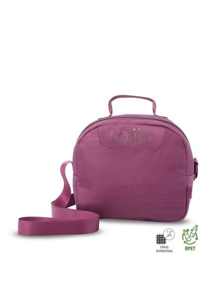 Lonchera Térmica Para Mujer Borrador Neo Mediana Rosada Rose