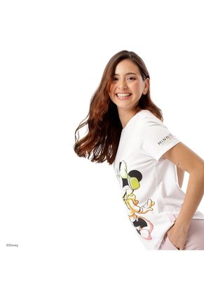 Camiseta Estampada Para Mujer Minnie Mouse In Real Life Feel