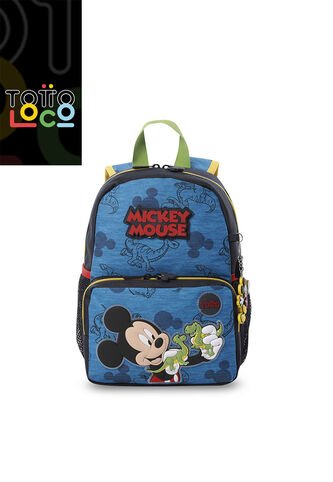 Morral Para Niño Mickey Pequeño Azul Totto