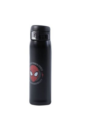 Termo Spiderman Red 600 ML. Negro