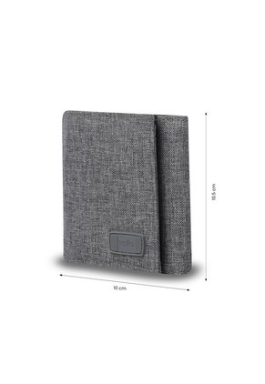 Billetera Hombre Riva Grande Con RFID Blocker Gris