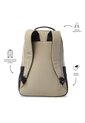 Morral Universitario Detroit Porta PC 16