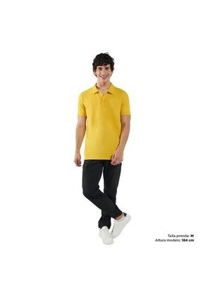 Camisa Polo Mormol Amarilla Hombre