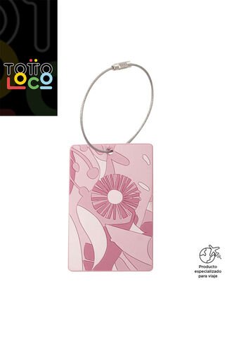 Identificador De Maletas De Viaje Travel Tag Morado Totto