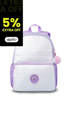 Morral Para Niña Magic Sky Mediano Blanco Totto