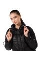 Chaqueta Acolchada Para Mujer Silvestre Negra de Totto