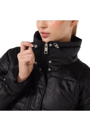 Chaqueta Acolchada Para Mujer Silvestre Negra