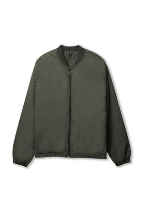 Chaqueta Rompevientos Tipo Boomber Hombre Trackout Verde