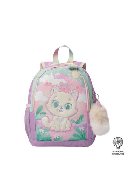 Morral Para Niña Queen Cat Pequeño Rosado