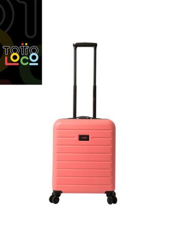 Maleta De Cabina 360 Harbor De 10 Kilos Rosada Totto