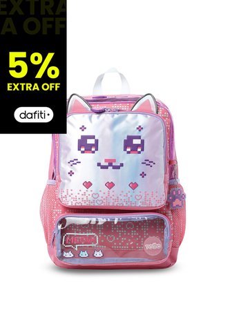 Morral Para Niña Andy Cat Mediano Rosado Totto