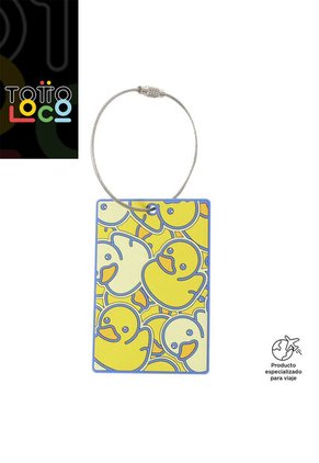 Identificador De Maletas De Viaje Travel Tag Amarillo