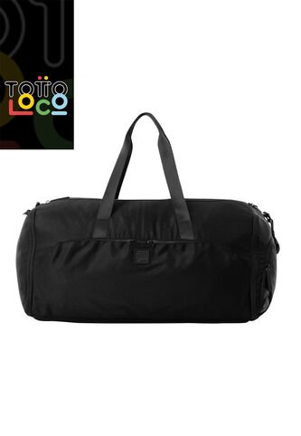 Tula De Viaje Weekender Flex Grande Negra Totto