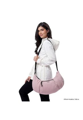 Bolso Banana Bag Para Mujer Escandinavia Mediano Rosado