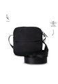 Bolso Para Mujer Sevilla Tipo Crossbody Pequeño Negro de Totto