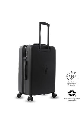 Maleta De Viaje Mediana 360 Bazy+ 2.0 Negra