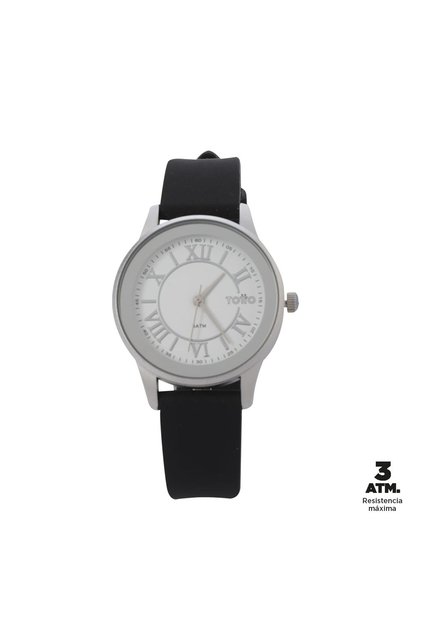 Reloj Análogo Hanna Color Negro