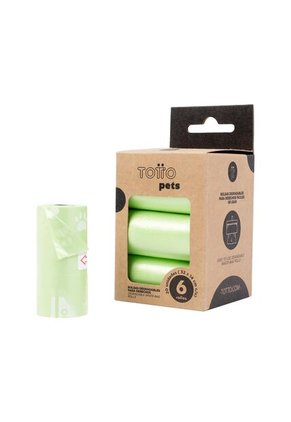 Bolsa Para Mascota Poopbag Lampy Verde