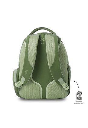 Morral Universitario Porta PC 15.4" Luciano 2.0 Verde Hombre