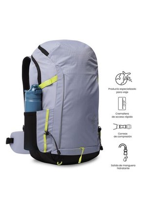 Morral Outdoor Summit 35 Morado Con Sistema De Pedernal