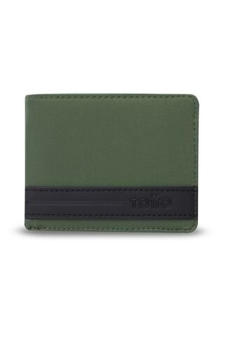 Billetera Para Hombre Vlideri 3.0 Con RFID Blocker Verde Totto