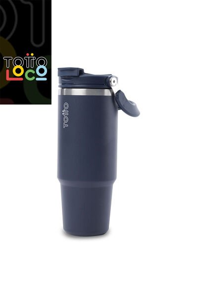 Termo Para Agua Matt 1200 Ml Color Azul