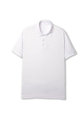 Camisa Polo Para Hombre Basic Cad Blanca