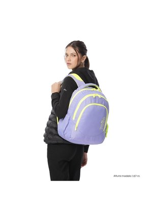 Morral Universitario Porta PC 15.4" Luciano 2.0 Morado Mujer
