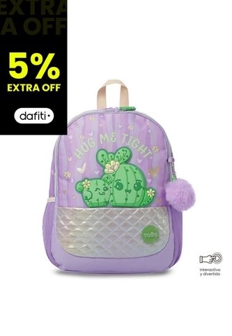Morral Para Niña Kacty Mediano Morado Totto