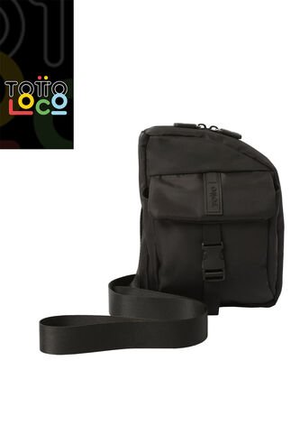 Bolso Manos Libres Ttb S Para Hombre Negro Totto