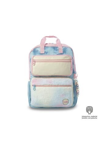 Morral Para Niña Bloum Mediano Color Azul Totto