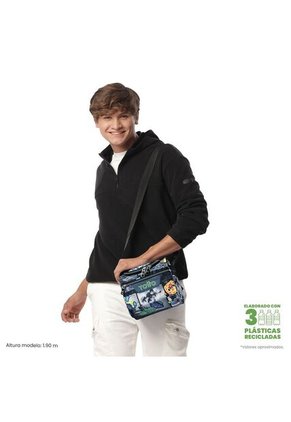 Lonchera Térmica Para Hombre Pizarra Mediano Negra