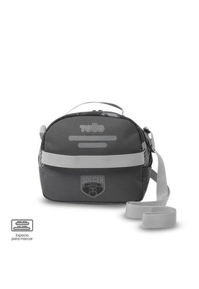 Lonchera Térmica Para Niño Champion Mediana Gris