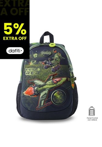 Morral Para Niño Explorer Ship Grande Verde Totto