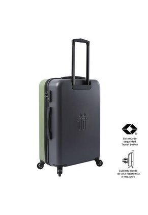 Maleta Viaje Mediana 360 Bazy Verde