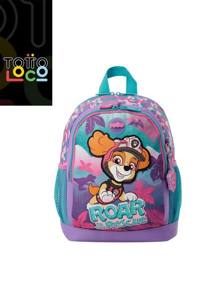 Morral Para Niña Paw Patrol Pequeño Morado