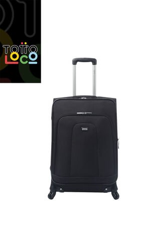 Maleta Viaje Mediana 360 Andromeda 2.0 Negra Totto