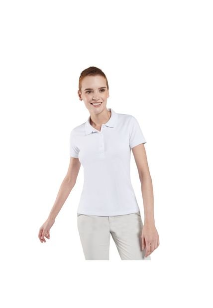 Camisa Polo Chechi Blanca Mujer