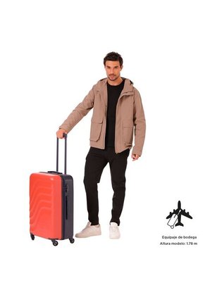Maleta De 23 Kilos 360 Bazy Roja